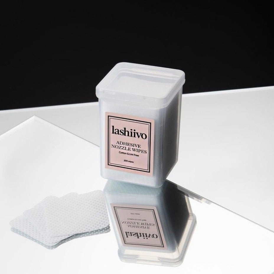 Lashiivo adhesive wipes