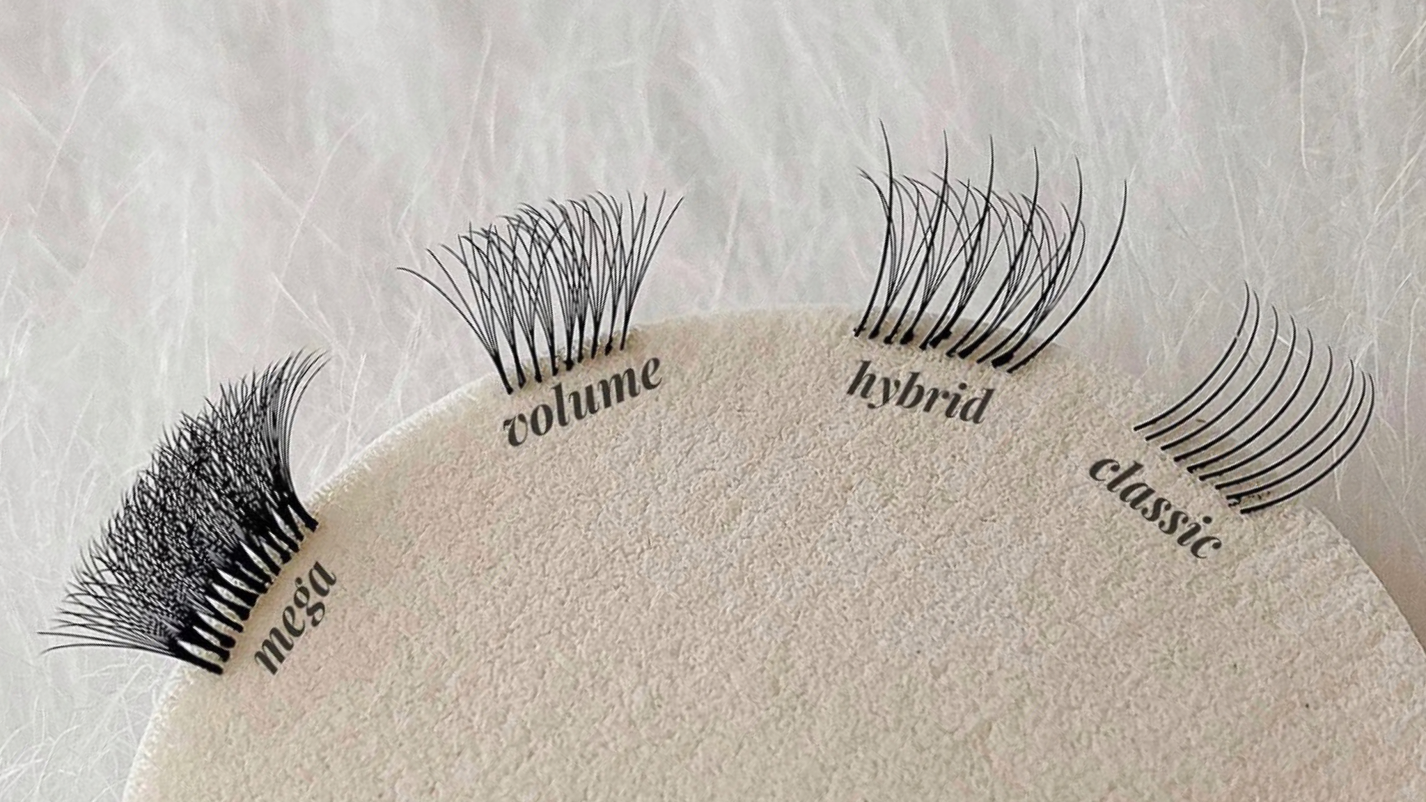 THE DIFFERENT TYPES OF LASH EXTENSIONS, EXPLAINED